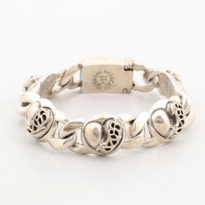 Chrome Hearts Sterling Silver Link Bracelet